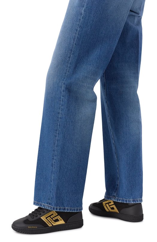 Комбинированные кеды Swan Balmain EN0VI735/LISC Чёрный  EN0VI735/LISC Фото 3