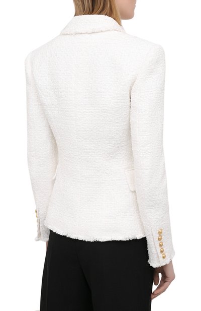 Хлопковый жакет BALMAIN, арт. VF17110/C270, фото 4