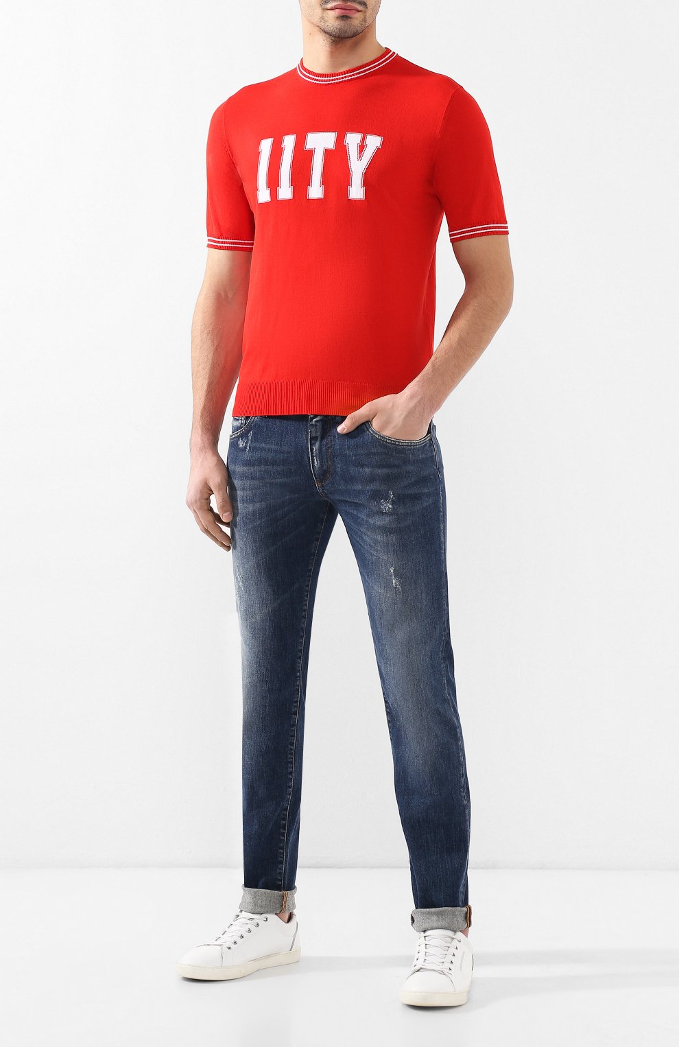 Хлопковая футболка  ELEVENTY PLATINUM, арт. 979MA0352 MAG27001, фото 2