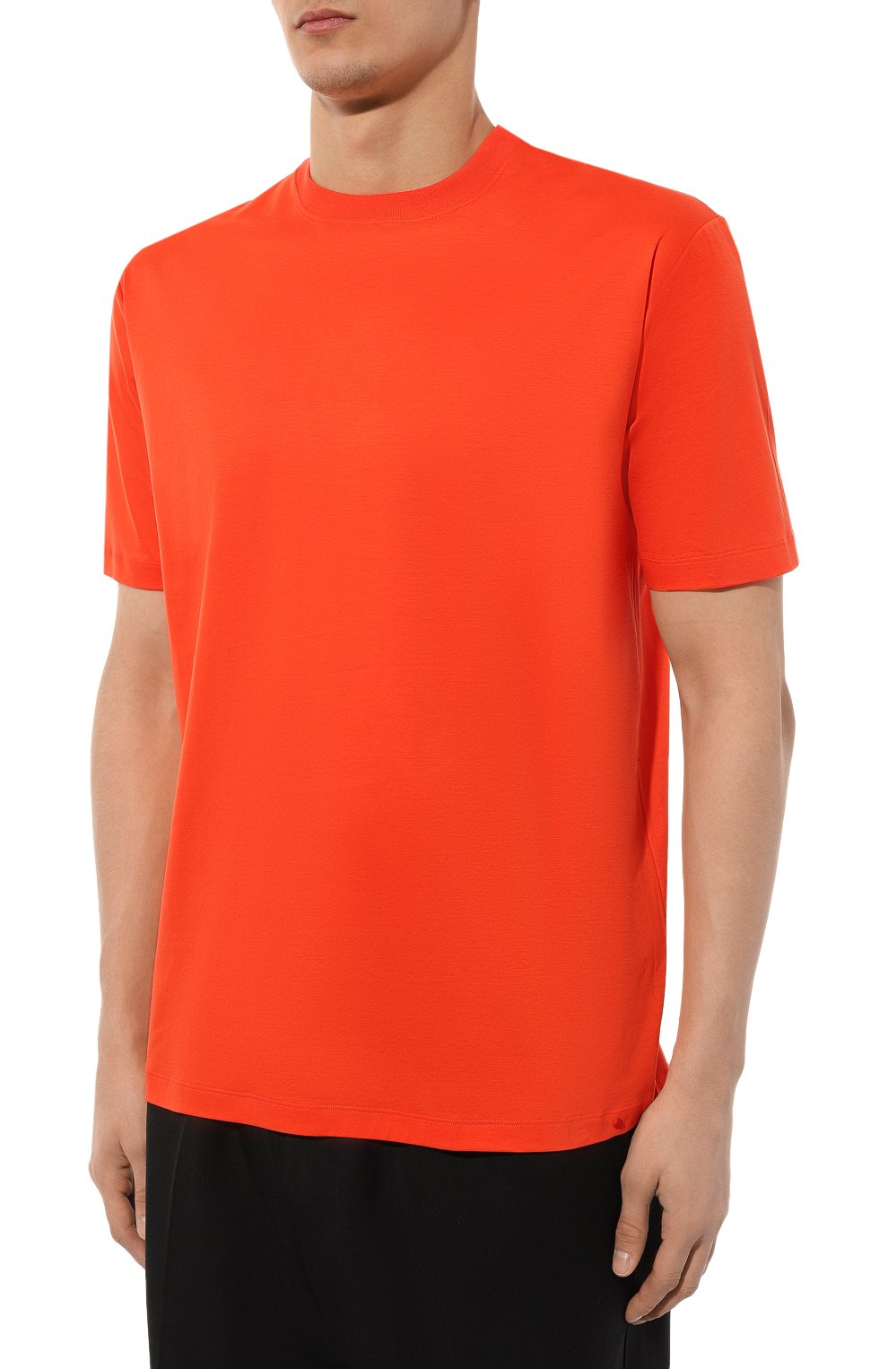 Хлопковая футболка KITON, арт. UMC023H08800, фото 3