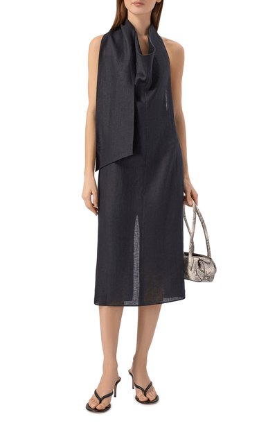 Женское льняное платье 12 STOREEZ, арт. 137538