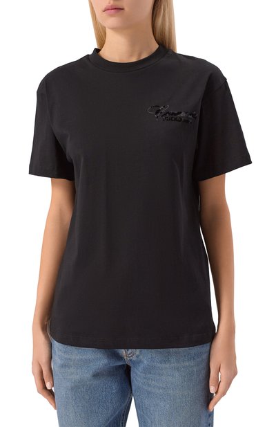 Хлопковая футболка COMME DES FUCKDOWN, арт. CFABW01397, фото 3