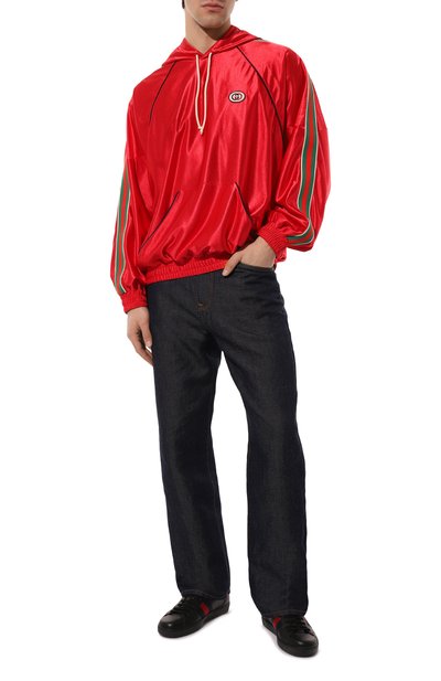 Кожаные кеды new ace GUCCI, арт. 429446 A38G0, фото 2