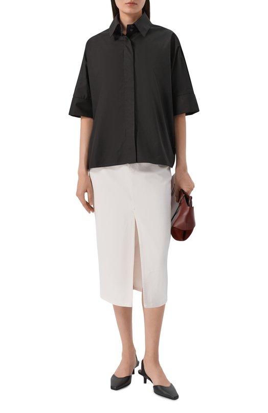 Джинсовая юбка Lorena Antoniazzi P2646G008A/4049 Белый  P2646G008A/4049 Фото 2