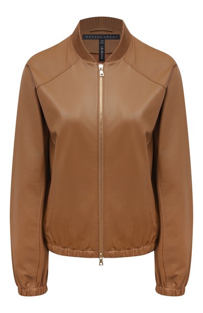Женский кожаный бомбер ZEYNEP ARCAY, арт. SS22JK08