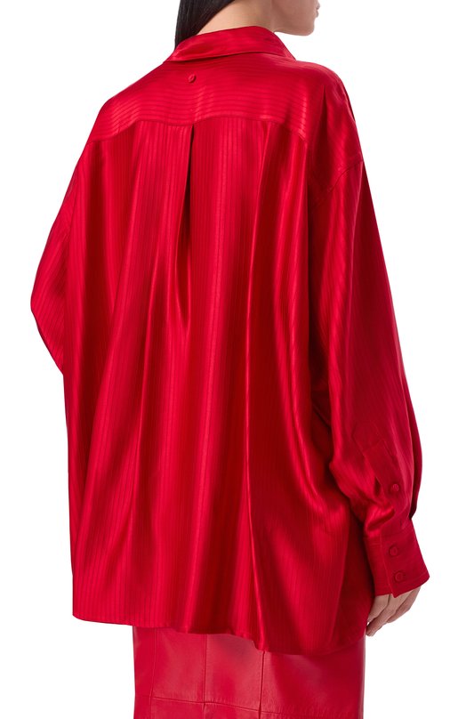 Атласная рубашка Armarium ARMFWT004/V015 Красный  ARMFWT004/V015 Фото 4