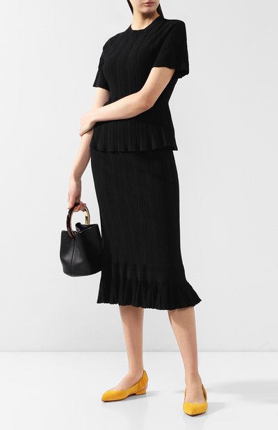 Замшевые балетки SANTONI, арт. WAWN57783HA2RMGDL68, фото 2