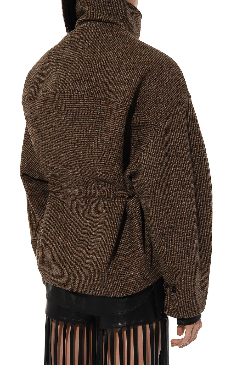 Шерстяное полупальто LE17SEPTEMBRE, арт. LS2479JK004EBR, фото 7