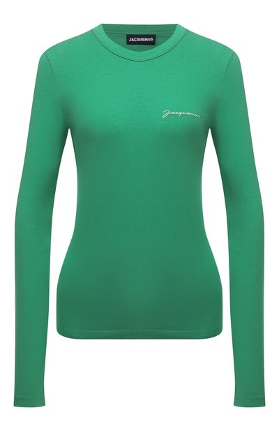 Хлопковый лонгслив JACQUEMUS, арт. 211JS002-2160, фото 1