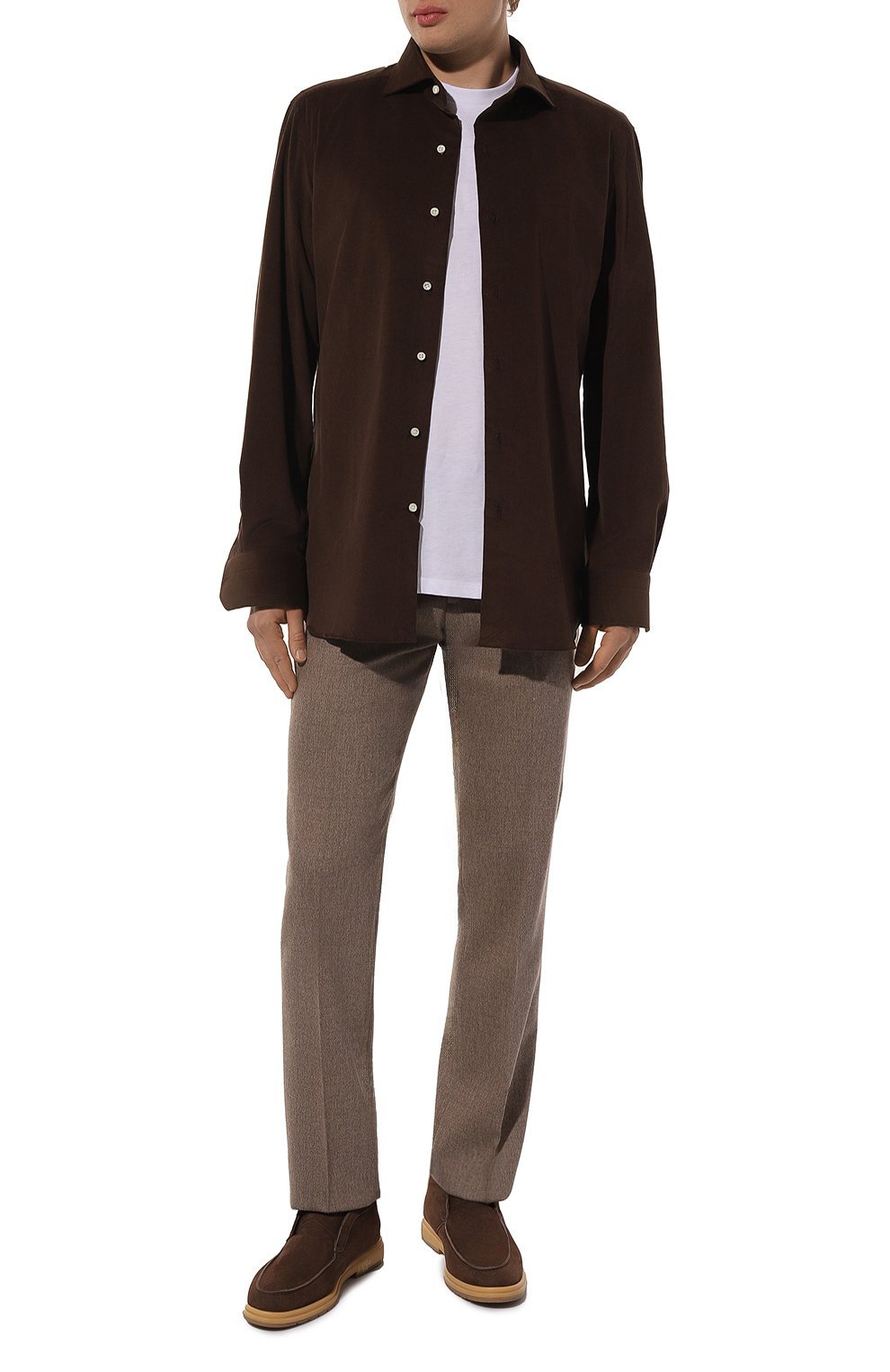 Брюки из шерсти и кашемира ANDREA CAMPAGNA, арт. SC/1/FA2064, фото 2