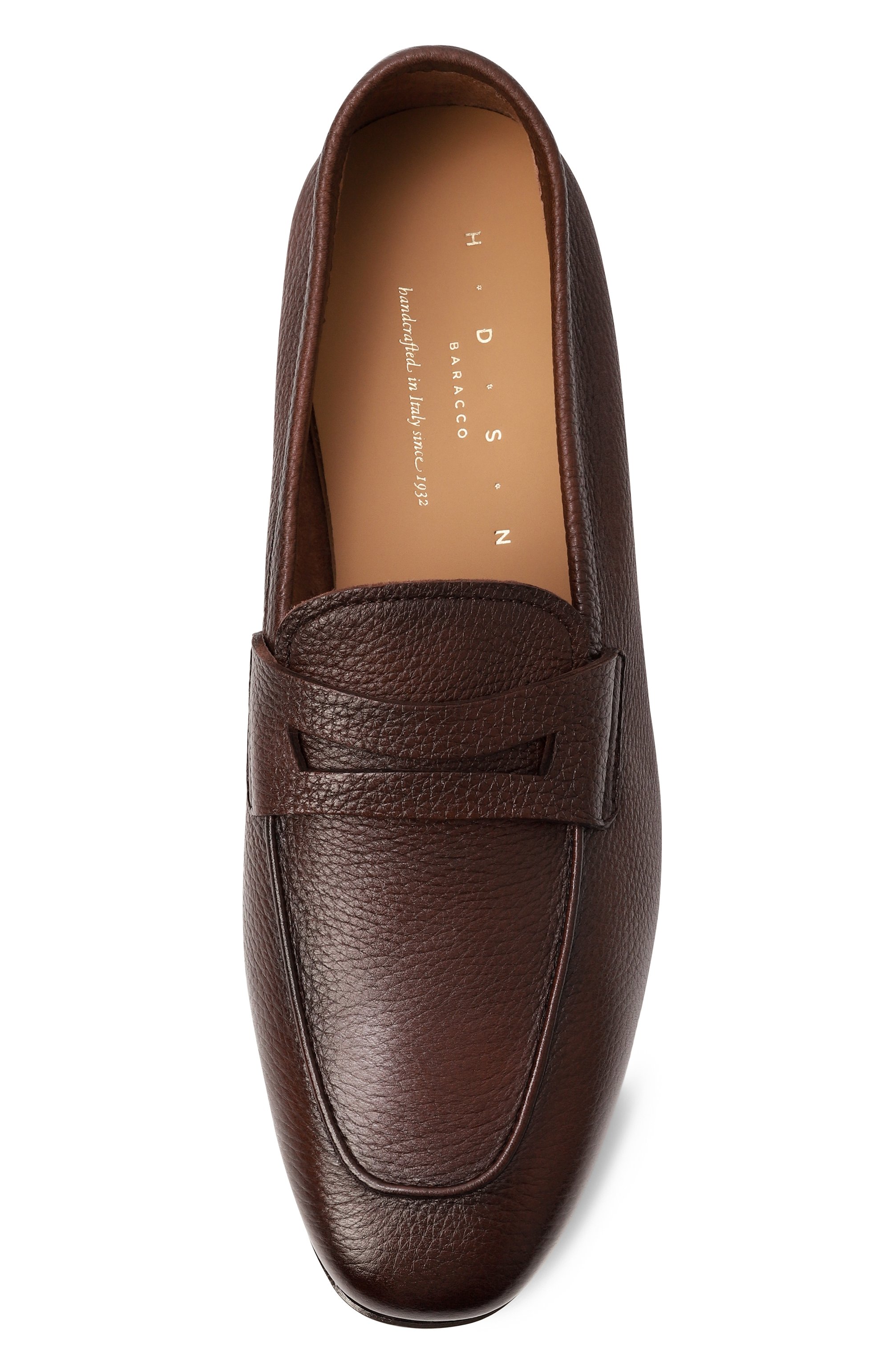 Кожаные пенни-лоферы H`D`S`N BARACCO, арт. 75417.C.0*/CERV0, фото 6