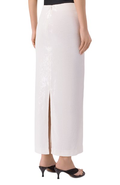 Юбка с отделкой пайетками TOTEME, арт. 261-WRB0349-FB0593, фото 4