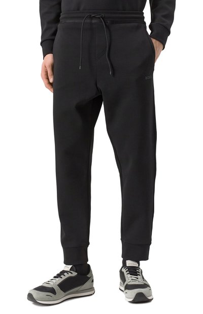 Хлопковые джоггеры BOSS GREEN, арт. 50530030, фото 3