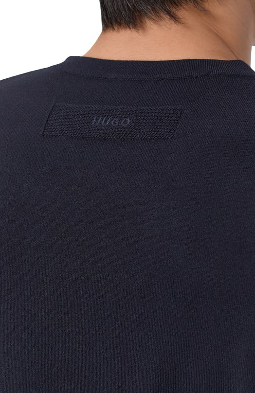 Джемпер из вискозы HUGO 50532074 Синий  50532074 Фото 5