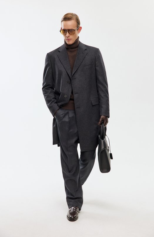 Шерстяной свитер MM6 SH2HA0012/M13187 Коричневый  SH2HA0012/M13187 Фото 6