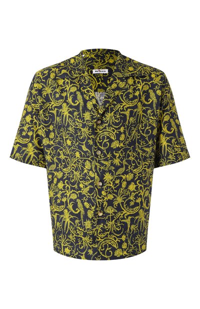 Мужская льняная рубашка KITON, арт. UMC028H0930401