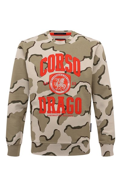 Мужской хлопковый свитшот AERONAUTICA MILITARE, арт. 242FE1927F561