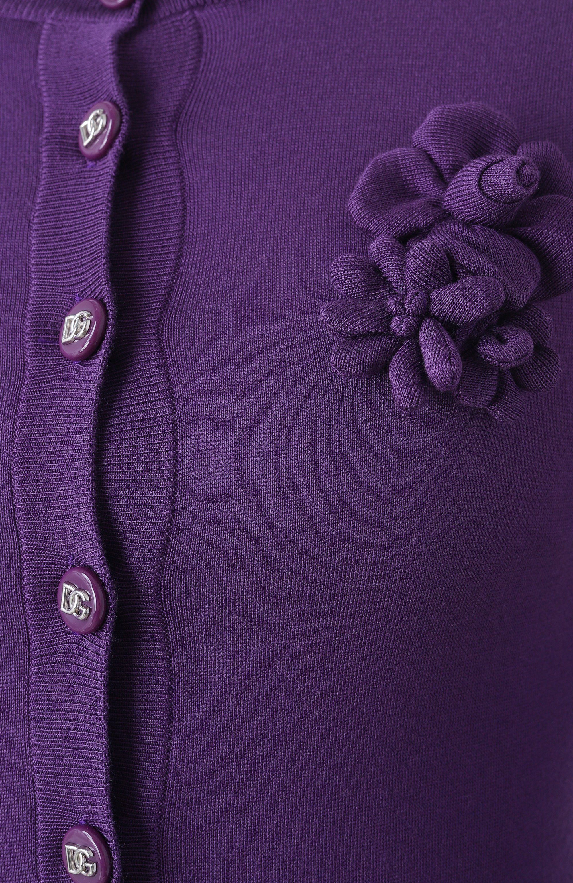 Шелковый кардиган DOLCE & GABBANA, арт. FXV07Z/JBSKY, фото 6