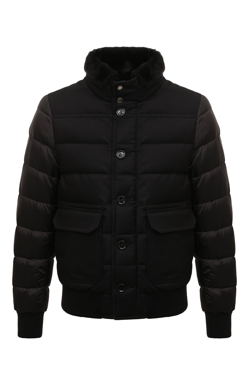 Бомбер fantoni-shl с отделкой из овчины MOORER, арт. FANT0NI/SHL, фото 1