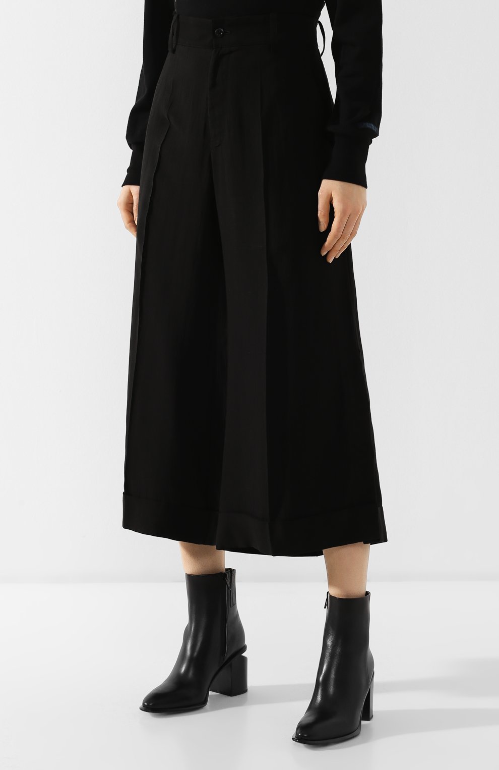 Брюки из вискозы YOHJI YAMAMOTO, арт. FZ-P52-200, фото 3