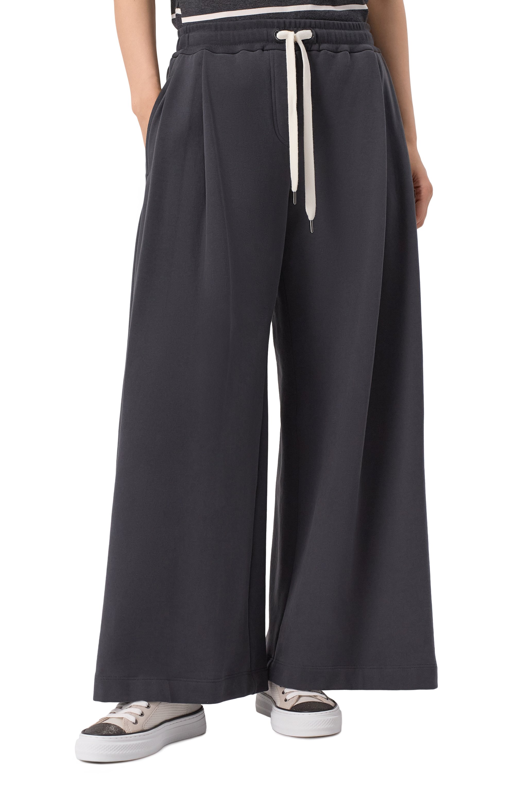 Хлопковые брюки BRUNELLO CUCINELLI, арт. MN05NVD389, фото 3