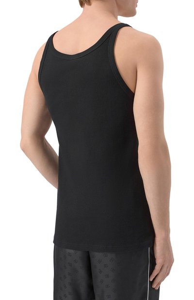 Хлопковая майка DOLCE & GABBANA, арт. M8C19J/0NN96, фото 4