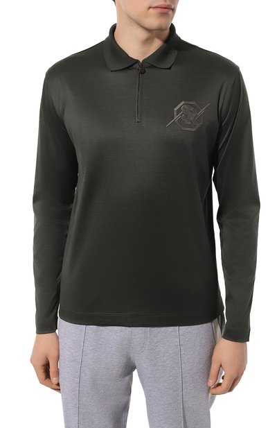 Хлопковое поло STEFANO RICCI, арт. K101029P30/T23351, фото 3