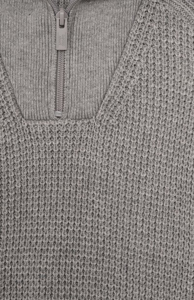 Свитер из хлопка и шерсти EMPORIO ARMANI, арт. EB000650/AF17342, фото 3