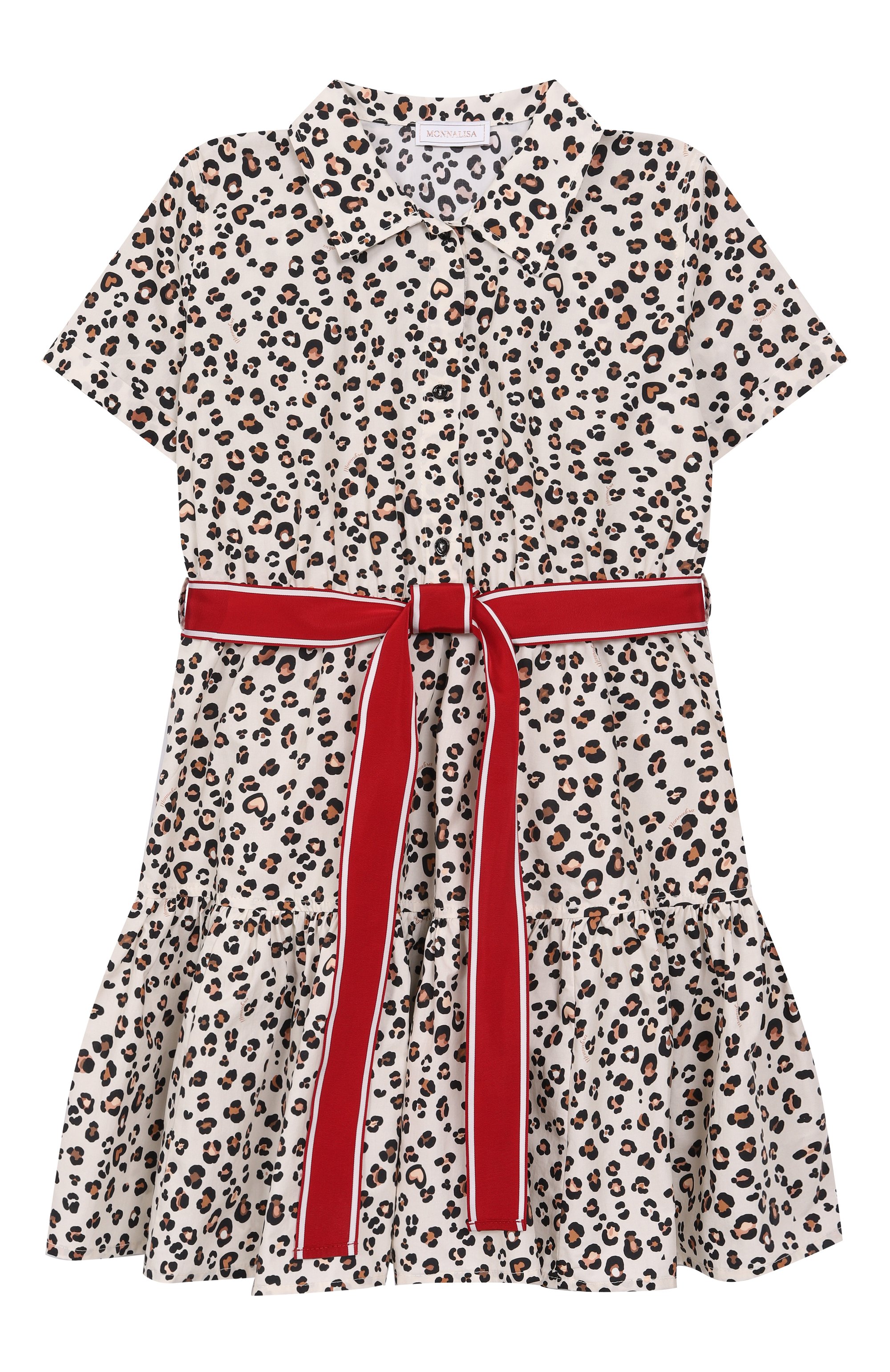 Хлопковое платье MONNALISA, арт. 11E911, фото 1