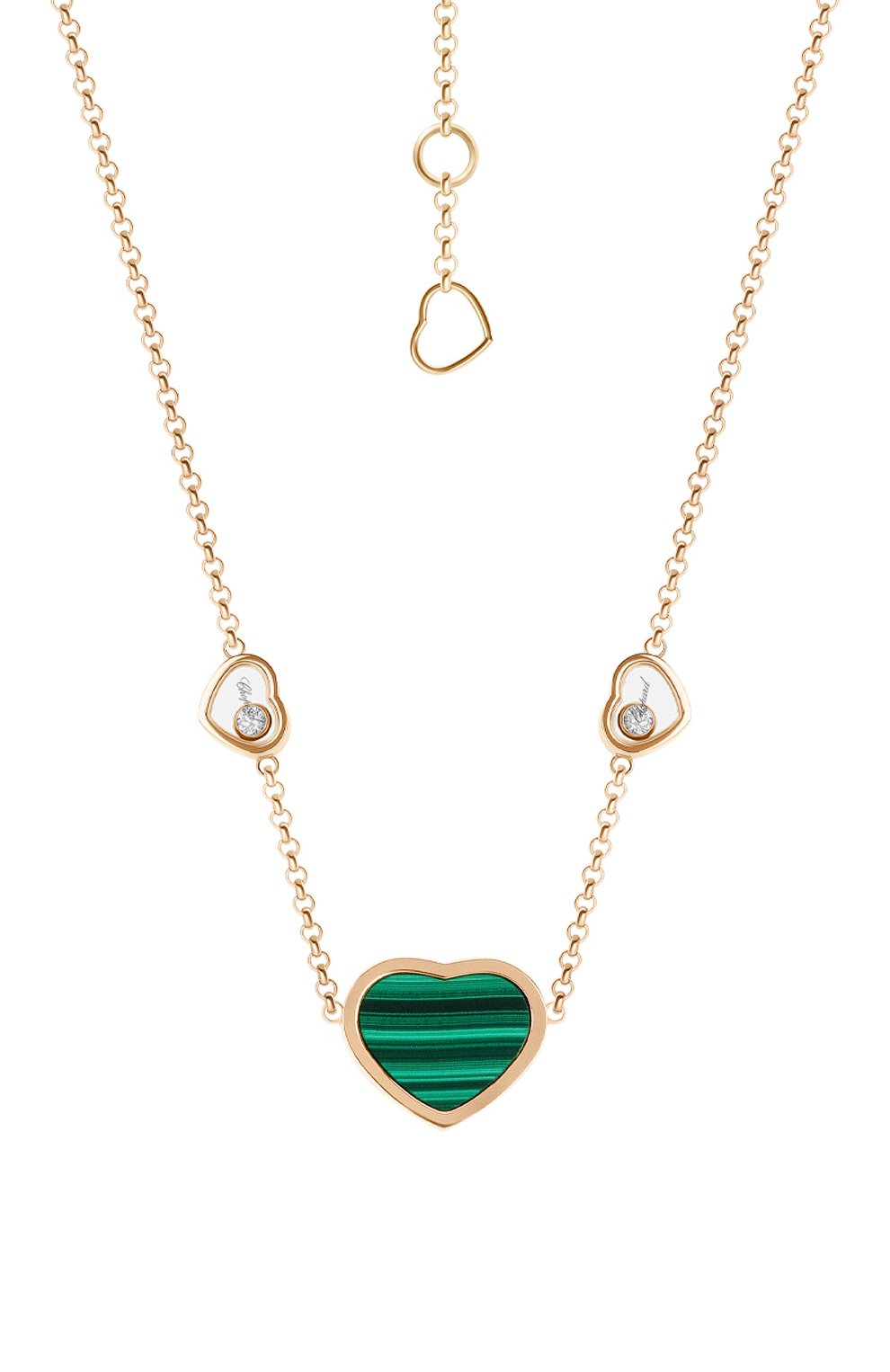 Колье CHOPARD бесцветного цвета по цене 676000 руб., арт. 81A082-5102, фото 1 Колье CHOPARD, арт. 81A082-5102, фото 1