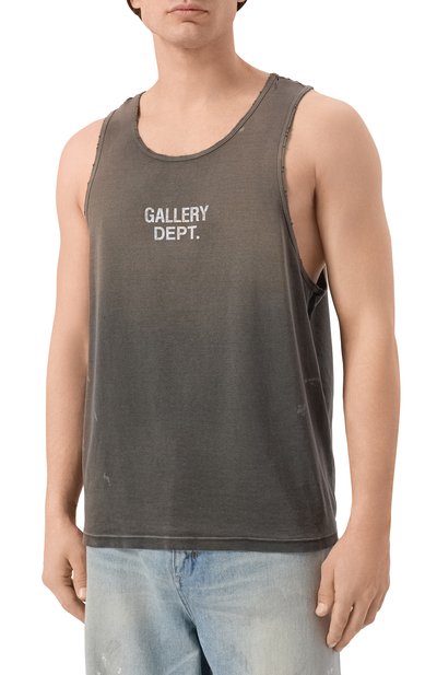 Хлопковая майка GALLERY DEPT., арт. T0P006/C0TT0N, фото 3