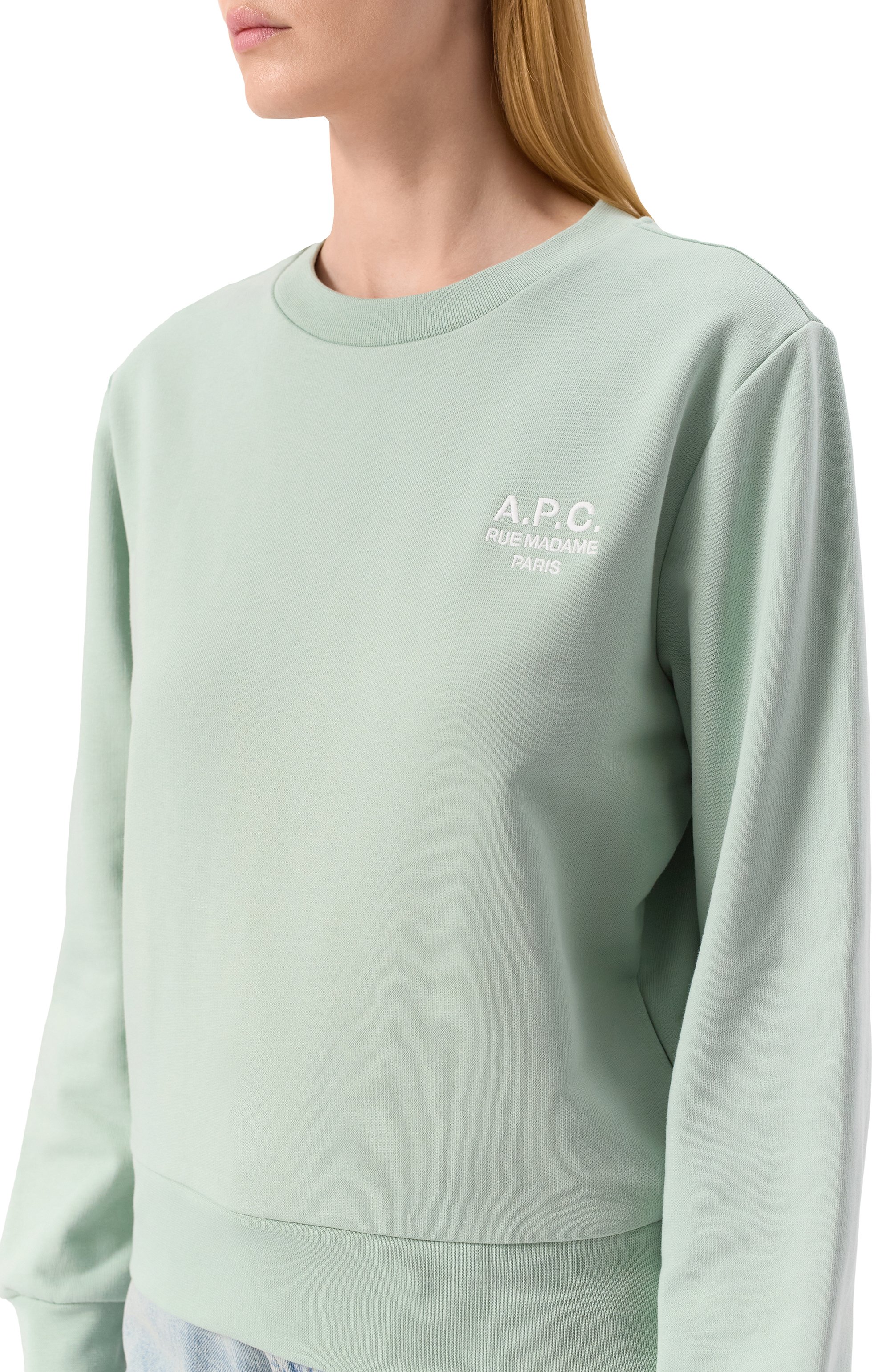 Хлопковый свитшот A.P.C., арт. C0HBN-F27915, фото 5
