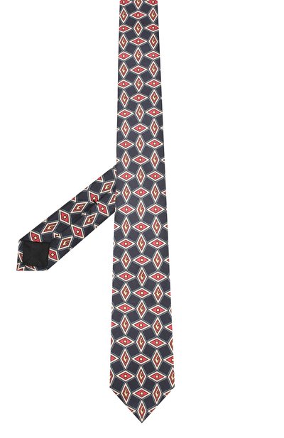 Шелковый галстук GUCCI синего цвета по цене 19950 руб., арт. 594295/4E017, фото 2 Шелковый галстук GUCCI, арт. 594295/4E017, фото 2