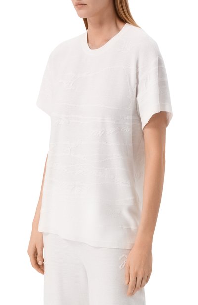 Пуловер из хлопка и вискозы AND THE BRAND, арт. S26-TS015-1404-101, фото 3