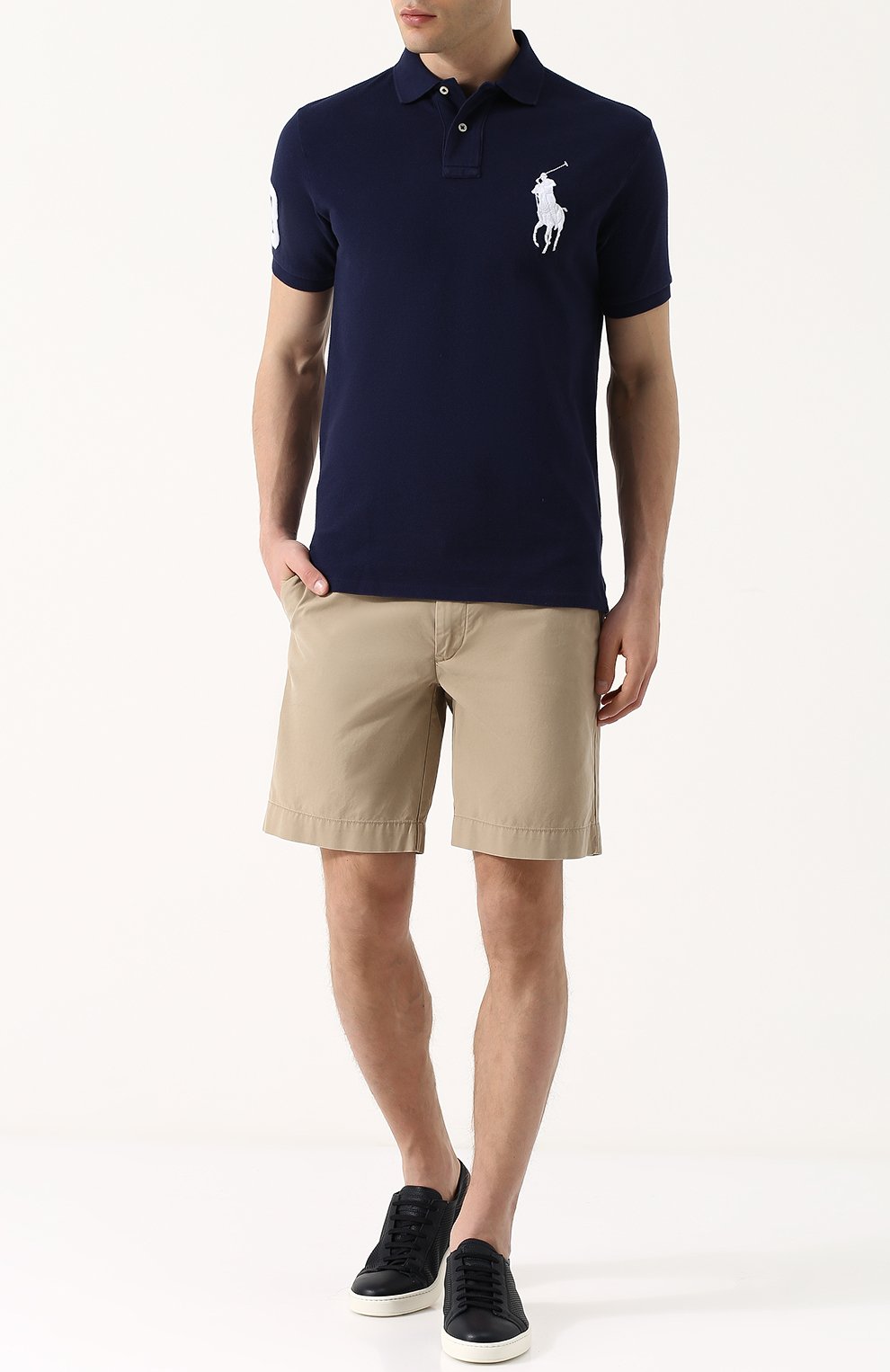 Хлопковое поло POLO RALPH LAUREN, арт. 710688969, фото 2