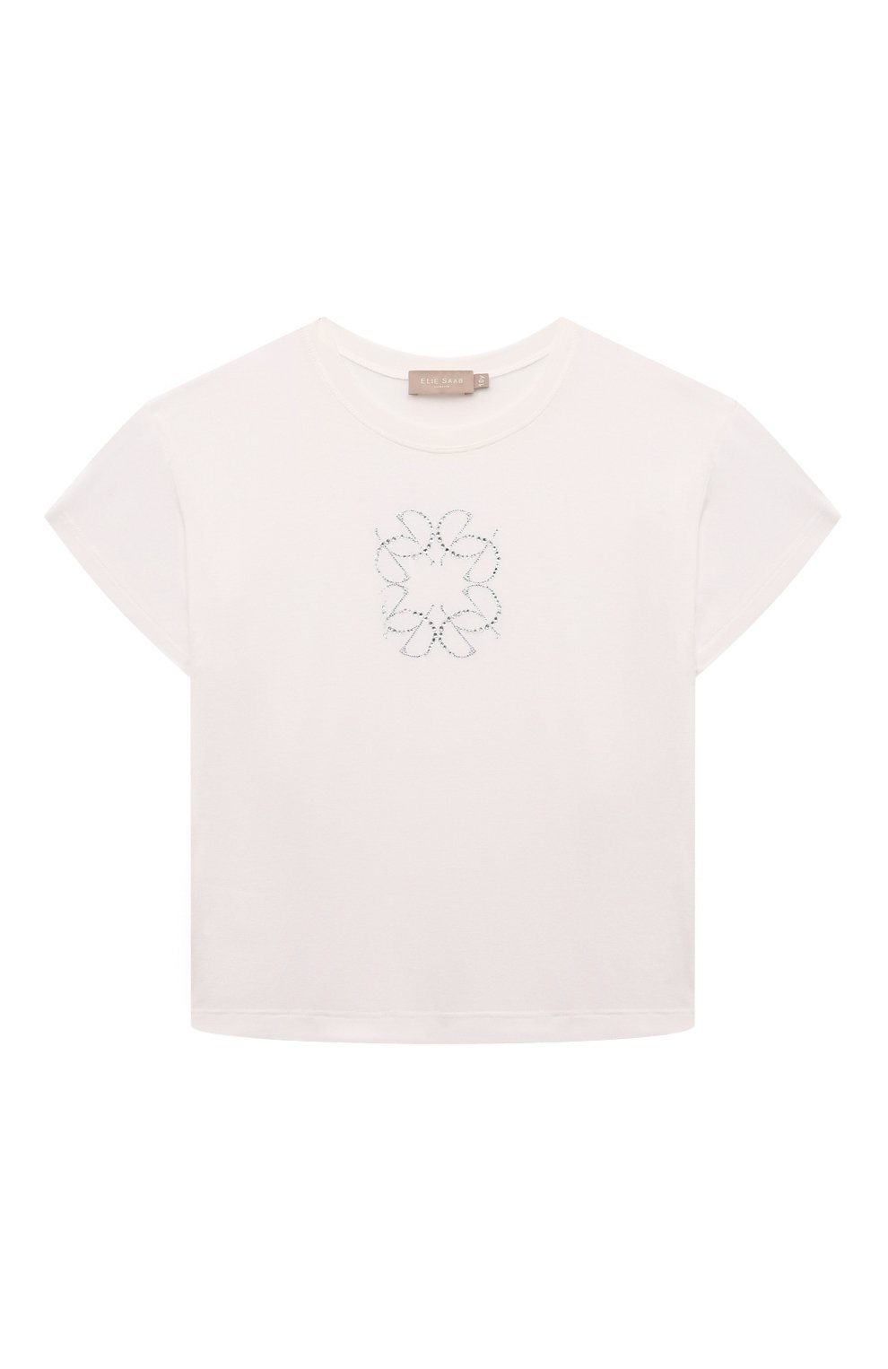 Футболка из вискозы ELIE SAAB JUNIOR, арт. EFTS007 V2 TS0378, фото 1