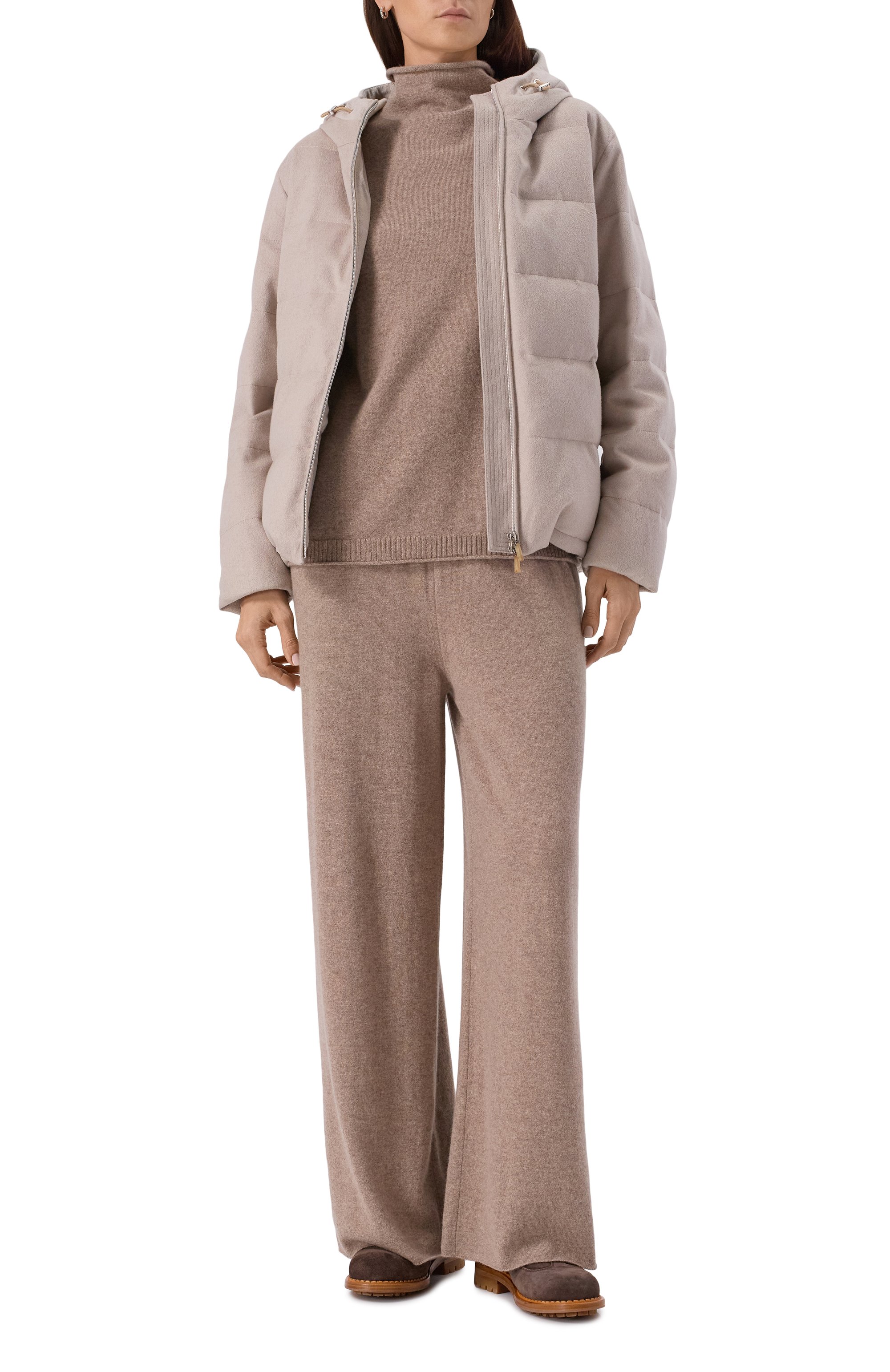 Замшевые ботинки KITON, арт. D58812N0113605, фото 3