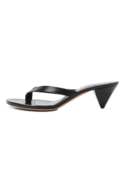 Кожаные мюли rooty 40 JUDE черного цвета по цене 56650 руб., арт. R00TY SANDAL/LEATHER, фото 4 Кожаные мюли rooty 40 JUDE, арт. R00TY SANDAL/LEATHER, фото 4