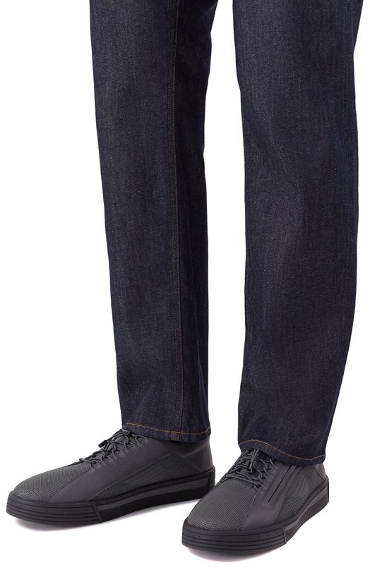 Комбинированные кеды Stefano Ricci UV23G2378/TSVD Серый  UV23G2378/TSVD Фото 3