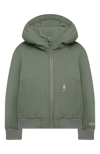 Ветровка с капюшоном GOSOAKY хаки цвета по цене 10950 руб., арт. 211.101.527/DENSE MICR0 TWILL, фото 1 Ветровка с капюшоном GOSOAKY, арт. 211.101.527/DENSE MICR0 TWILL, фото 1