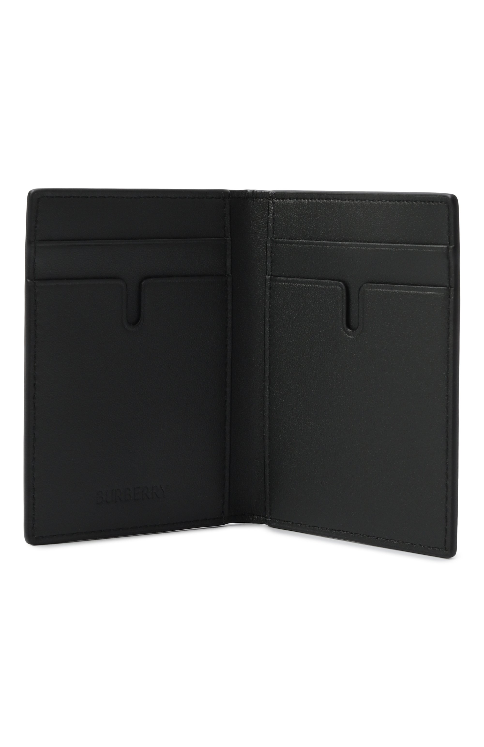 Кожаный футляр для кредитных карт BURBERRY темно-коричневого цвета по цене 47350 руб., арт. 8103027, фото 3 Кожаный футляр для кредитных карт BURBERRY, арт. 8103027, фото 3