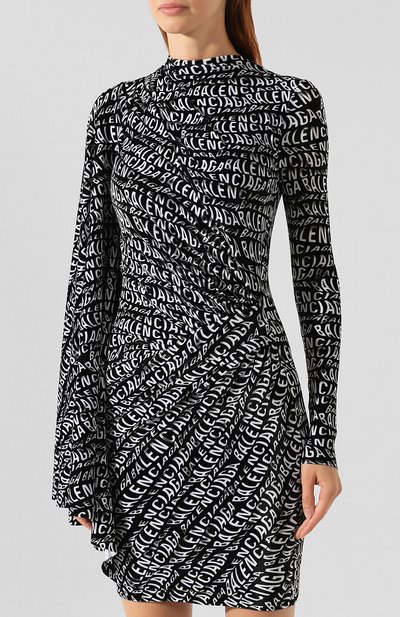 Бархатное платье BALENCIAGA, арт. 583827/TFL25, фото 3