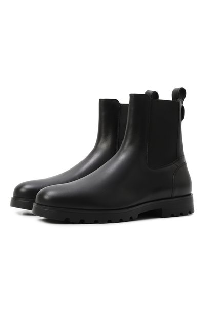 Женские кожаные челси SANTONI, арт. WTDG71721SMRNVRF