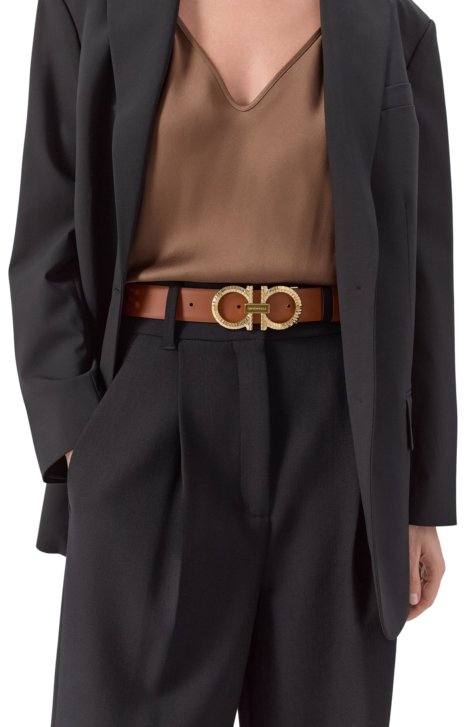 Двусторонний ремень FERRAGAMO, арт. 230421/786305, фото 3