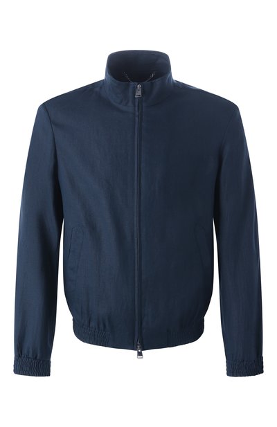 Мужской льняной бомбер CANALI, арт. 040988US/SG02985
