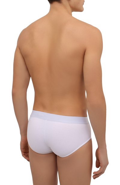 Хлопковые хипсы DOLCE & GABBANA белого цвета по цене 10900 руб., арт. M3C03J/FUECG, фото 3 Хлопковые хипсы DOLCE & GABBANA, арт. M3C03J/FUECG, фото 3