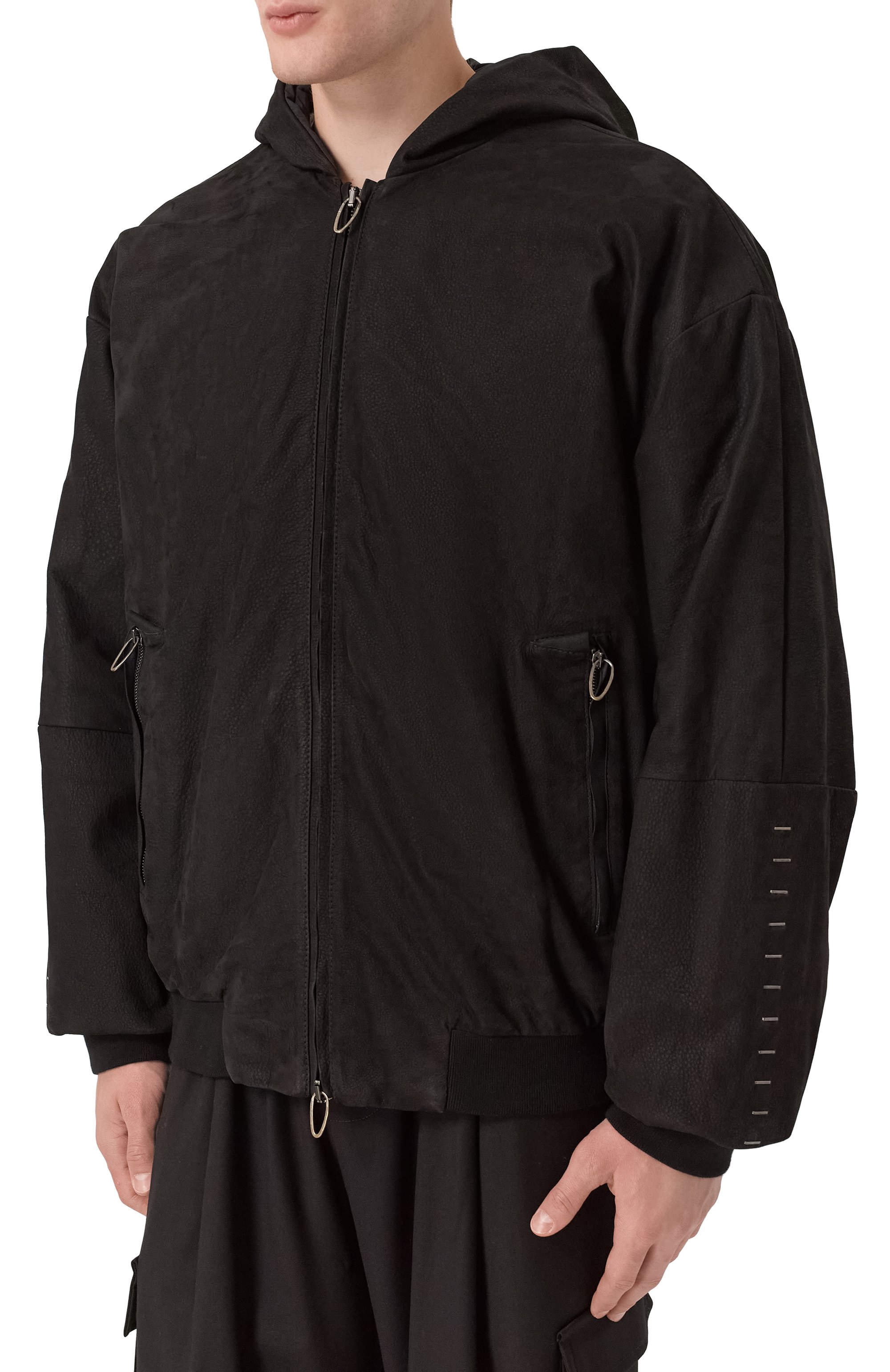 Кожаный бомбер DANIELE BASTA, арт. DB1247S59GRP, фото 3