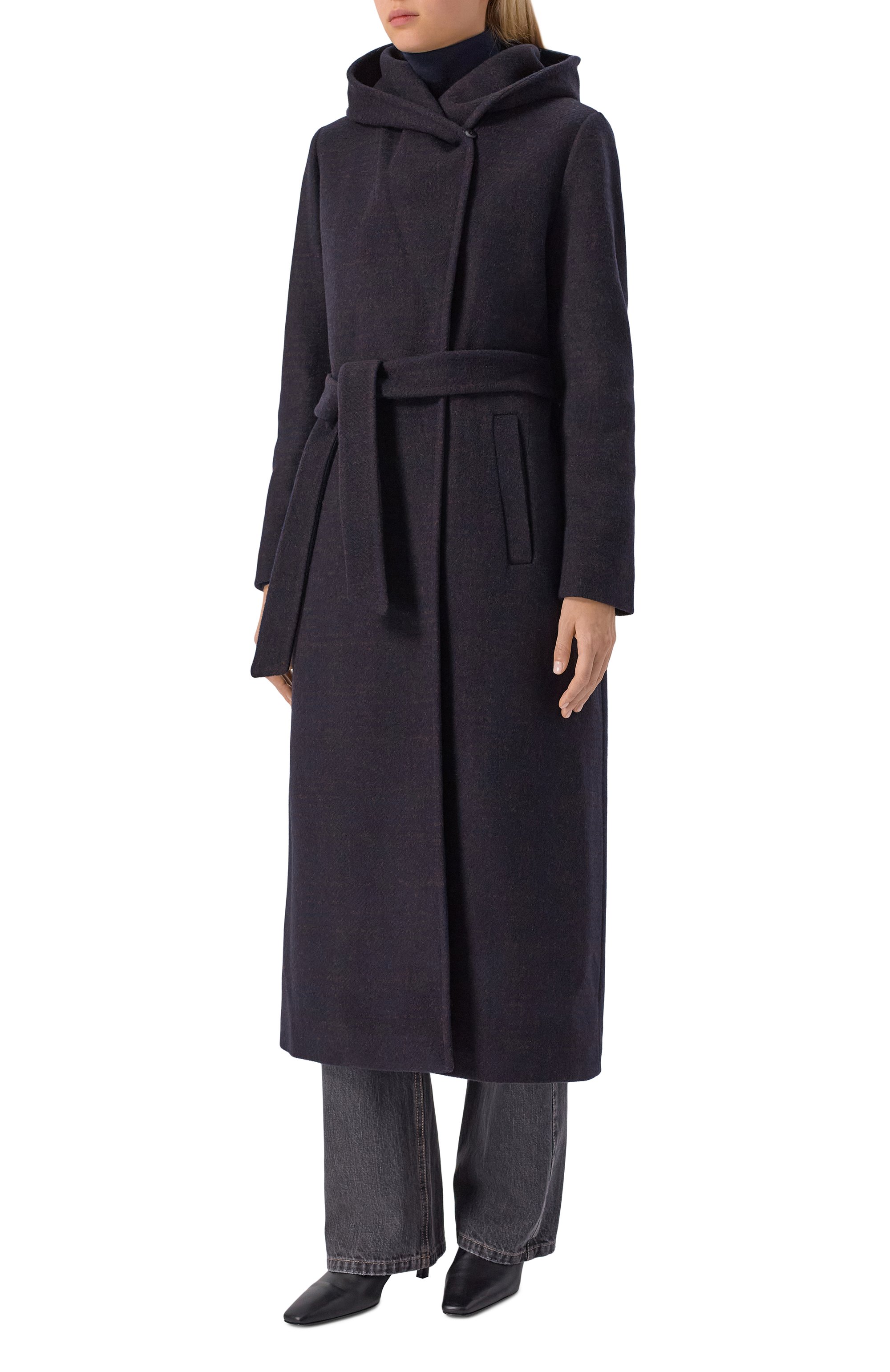 Шерстяное пальто HERNO, арт. CA000606D/33356R, фото 3