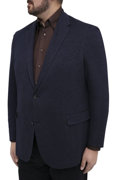 Пиджак из шерсти и хлопка EDUARD DRESSLER, арт. 64G1/26J05, фото 3