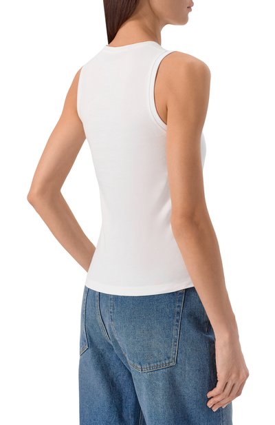 Хлопковая майка BALMAIN, арт. GF1EB075/BD40, фото 4